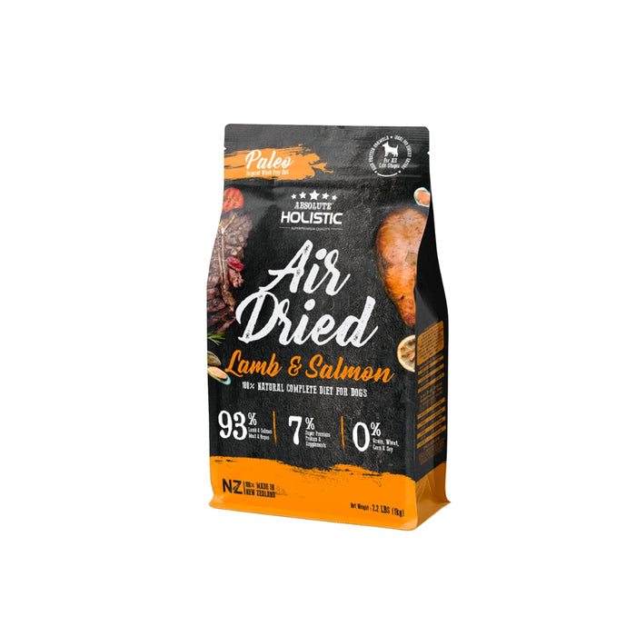 Absolute Holistic Air Dried Dog Food Lamb & Salmon 1kg