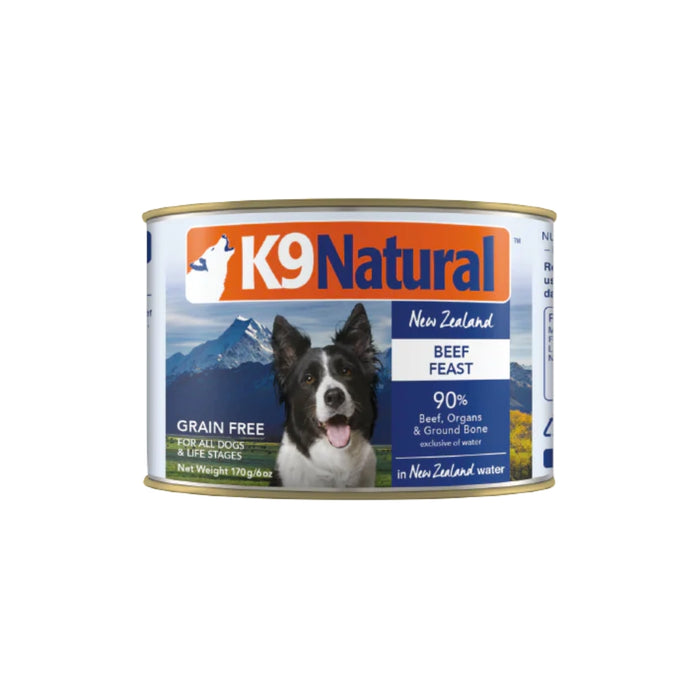 K9 Natural Dog Canned Food - Beef Feast