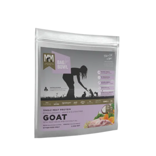 MEALS FOR MEOWS GOAT GRAIN FREE CAT FOOD 2.5KG my rainbow pet