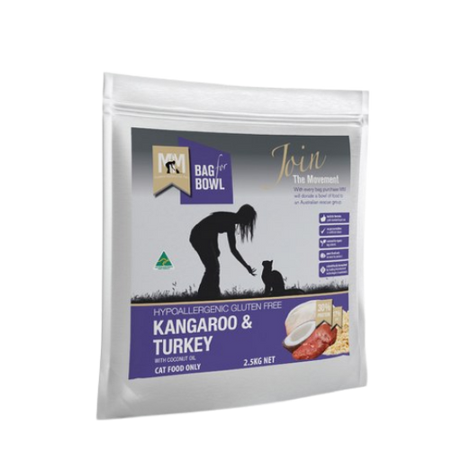 MEALS FOR MEOWS DRY CAT FOOD TURKEY ADULT - 2.5kg my rainbow pet