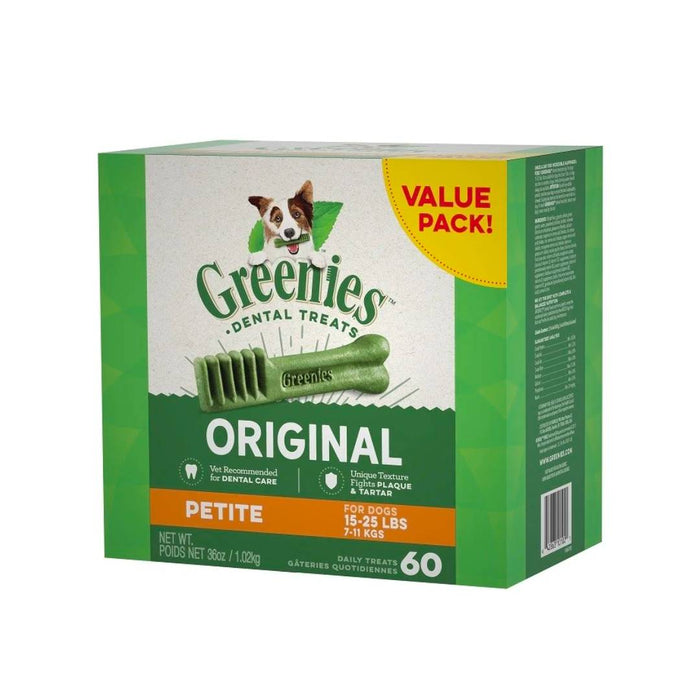 Greenies Dog Dental Chews - Original Value Pak PETITE  - 1kg