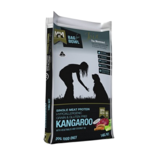 MEALS FOR MUTTS SINGLE PROTEIN GRAIN FREE KANGAROO- 14kg my rainbow pet