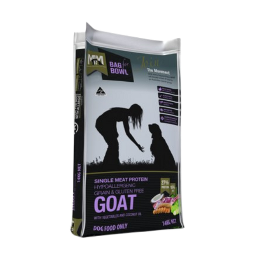 MEALS FOR MUTTS SINGLE PROTEIN GRAIN FREE GOAT  - 14kg my rainbow pet