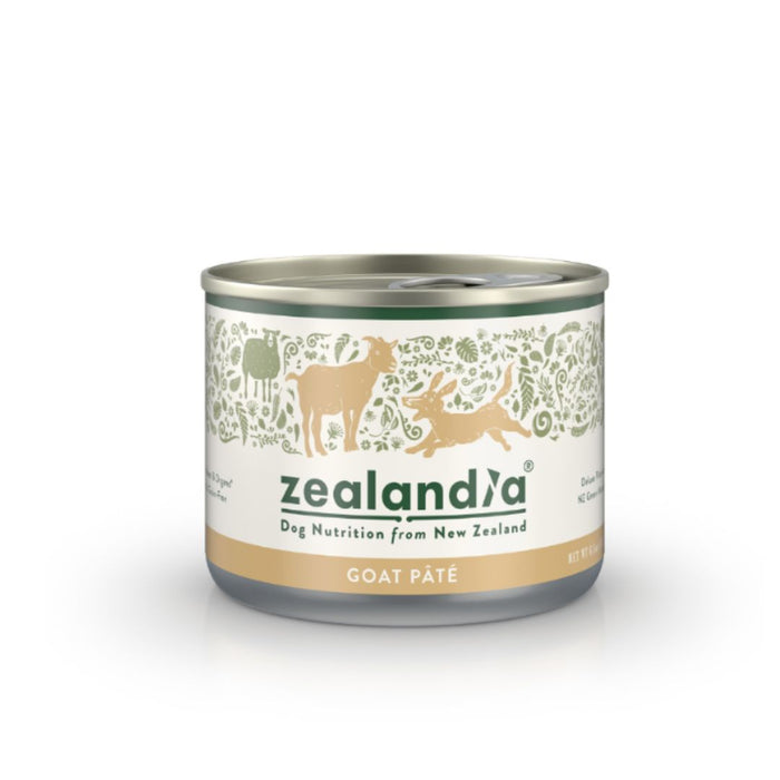 ZEALANDIA Grain Free Goat Pate Dog Wet Food - 185g