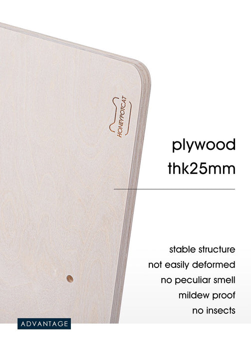 189cm HONEYPOT PRO Deluxe Solid Wooden Cat Tree