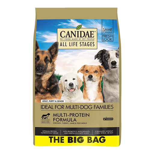 CANIDAE Muti-Protein Formula All Life Stages Dog Dry Food - 20kg my rainbow pet