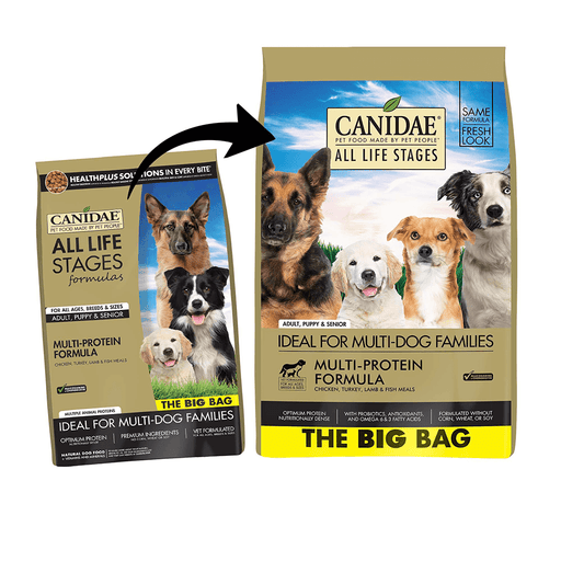 CANIDAE Muti-Protein Formula All Life Stages Dog Dry Food - 20kg my rainbow pet