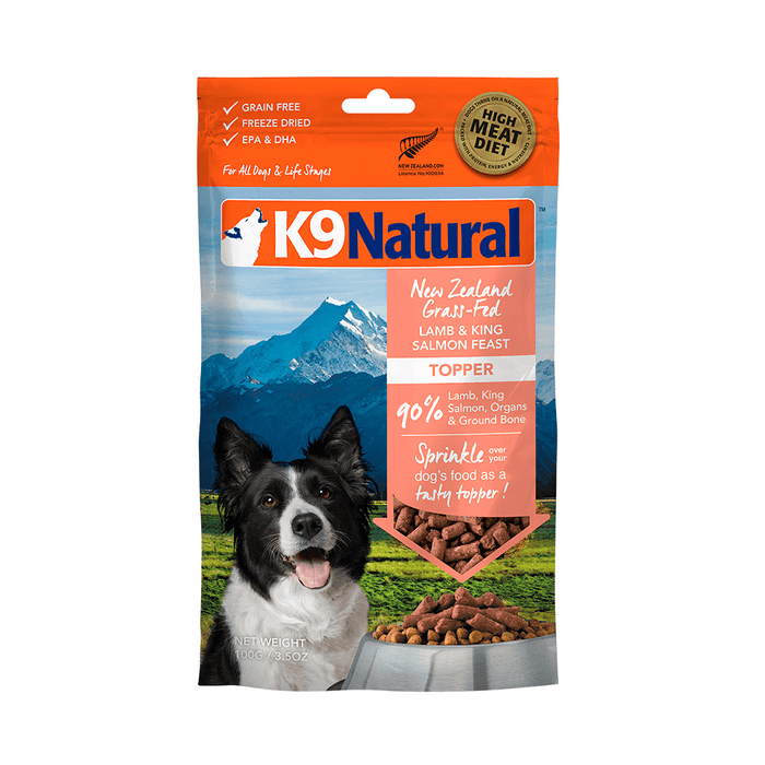 K9 NATURAL Lamb & Salmon Topper - Dog Food - 100g