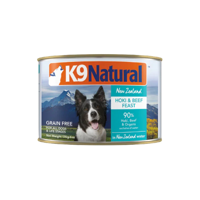 K9 Natural Dog Canned Food - Hoki & Beef Feast