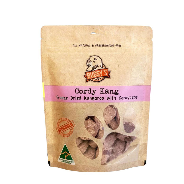 BUGSY'S Cordy Kang  - Kangaroo and Cordyceps Dog Nature Treats 70g