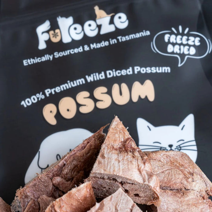 Fureeze™ - Freeze Dried Diced- Possum -50g