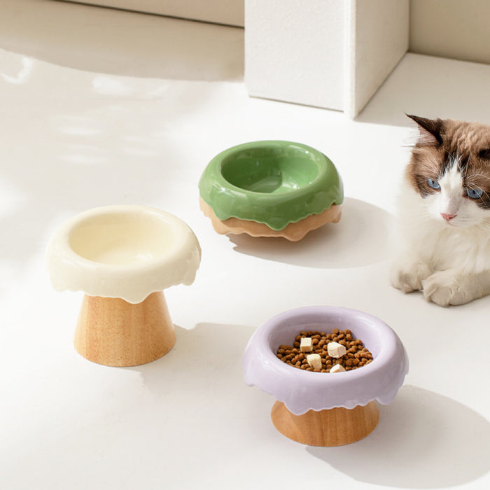 Ice-Cream Macaron Pet Bowl | Dog Bowls & Cat Bowls | My Rainbow Pets