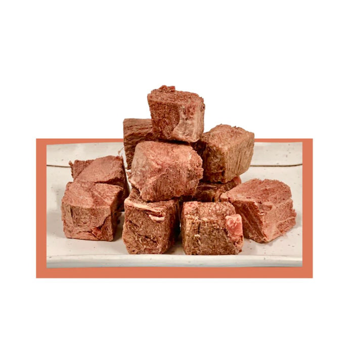 Freezy Paws - Superpremium Human Grade - Freeze Dried Venison Steak Raw Treats 70g