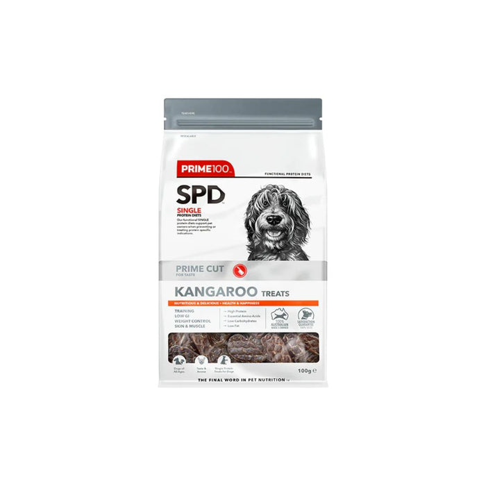 Prime100 - SPD™ Prime Cut Kangaroo Dog Treats - 100g