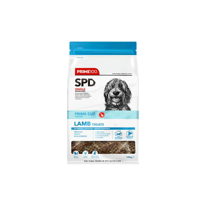 Prime100 - SPD™ Prime Cut Lamb Dog Treats - 100g