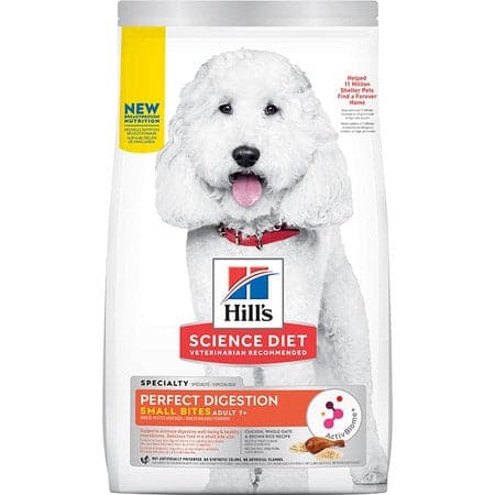 Dog Hill's™ Science Diet™  Adult 7+ Perfect Digestion Small Bites Senior Dog Food - 5.44kg my rainbow pet