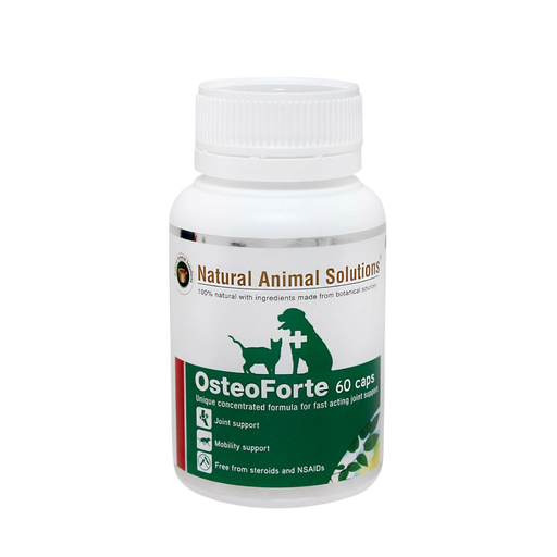 Natural Animal Solutions - OsteoForte - 60 capsules my rainbow pet
