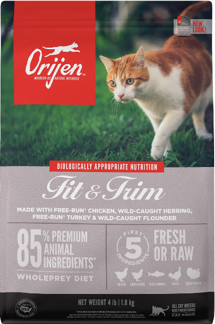 ORIJEN Fit & Trim Grain-Free Dry Cat Food my rainbow pet
