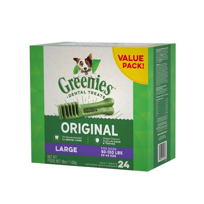 Greenies Dog Dental Chews - Original Value Pak LARGE  - 1kg