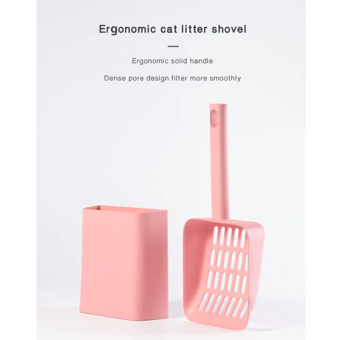 Sugar Cube | Macaron Enclosed Large Space Cat Litter Box Plus｜Dark Gray