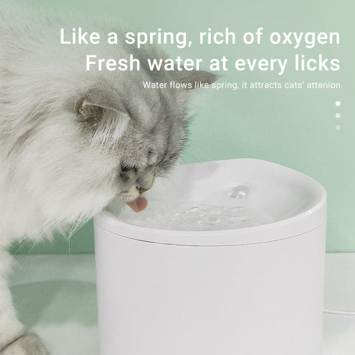 2.5L macaron-style simple pet water dispenser my rainbow pet