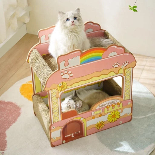 Cat Scratcher | Cute Sweet Bus | My Rainbow Pets my rainbow pet