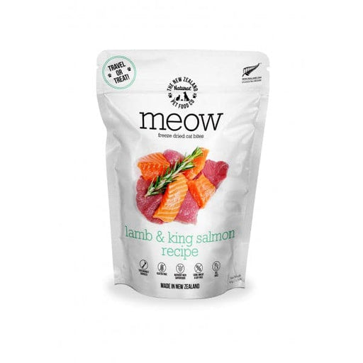 The New Zealand Natural Meow Freeze Dried Cat Food Lamb & Salmon 50gm my rainbow pet
