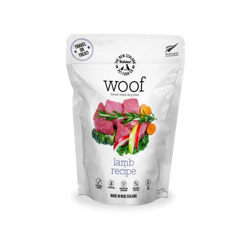 The New Zealand Natural Woof Freeze Dried Dog Food Lamb 50gm my rainbow pet