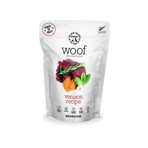 The New Zealand Natural Woof Freeze Dried Dog Food Venison 50gm my rainbow pet