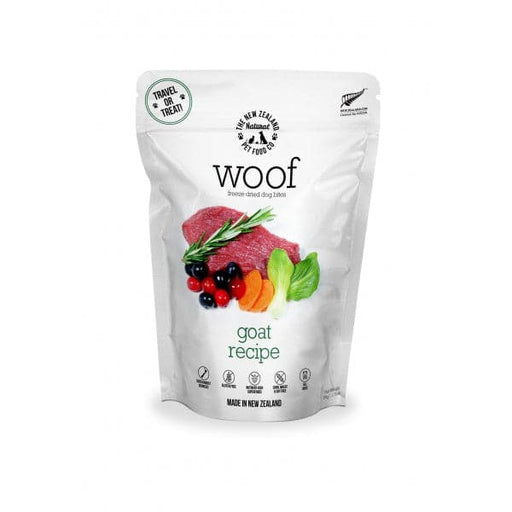 The New Zealand Natural Woof Freeze Dried Dog Treat Goat 50gm my rainbow pet