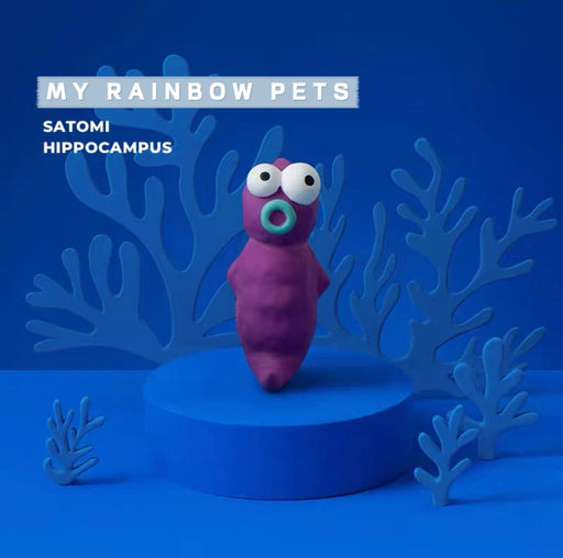 Designer dog toys vocalisations seafood family six-piece set my rainbow pet