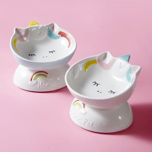 Unicorn Bowl｜Dog Bowls & Cat Bowls｜My Rainbow Pets my rainbow pet