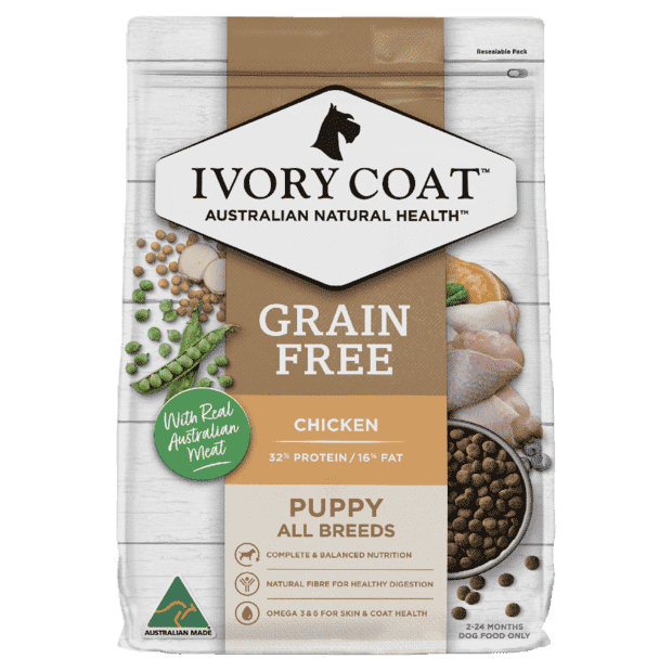 IVORY COAT Grain Free Dry Dog Food Puppy Chicken