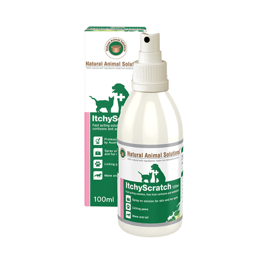 Natural Animal Solutions -  Itchy Scratch - 100ml my rainbow pet