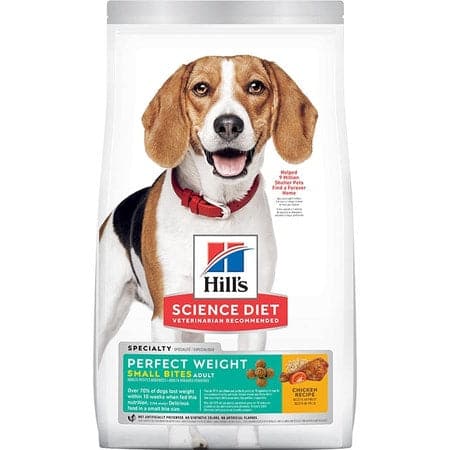 Dog Hill's™ Science Diet™ Perfect Weight Small Bites Adult Dog Food my rainbow pet