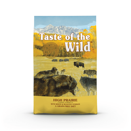 Taste of the Wild High Prairie Grain-Free Dry Dog Food my rainbow pet