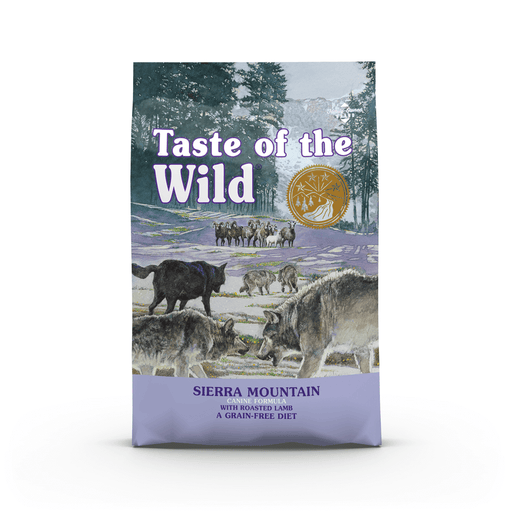 Taste of the Wild Sierra Mountain Grain-Free Dry Dog Food my rainbow pet